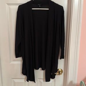 Black cardigan